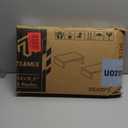 TEAMIX Wood Monitor Stand Riser - 2 Pack Adjustable Dual Monitor Riser for Laptop/PC, Mapl