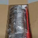 16Packs English Muffin Rings Crumpet Rings 4 inch Stainless Steel Double Rolled Tart Rings 4 inch & 3.15 inch, Round Metal Cooking Pastry Ring Molds for Cookies, Pancakes