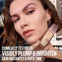 Maybelline Lifter Plump & Glow Foundation, Liquid Foundation with 2% Niacinamide + Hyaluronic Acid, Plumping and Brightening Face Makeup, 118, 1 Count