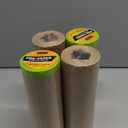 Lockport Pre-Taped Painting Tape with Masking Paper - 18 in x 50 ft Painting Paper Roll (4 Pack) - Wall Safe - Multi-Use Painters Tape