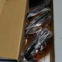 5x Amber Roof Cab Marker Light Clearane LED Running Top Marker Light Roof Running Light Clearance Light LED Trailer Marker Light w/Chrome Bezel Front Rear Tail Clearance Turn Signal Indicators