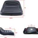 Replacement Riding Lawn Mower Seat Black Compatible with MTD Husqvarna Kubota Toro John Deere Craftsman Fits Exmark Gravely Husqvarna Kubota