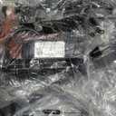 Huuger Nightstands Set of 2, Night Stand with Charger Station, 2 Drawer Side Table with Open Shelf, USB-C Port, End Table for Small Spaces, X Shaped Side Rail, Black