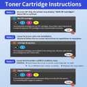 218A Toner Cartridges 4 Pack (with Chip) Compatible Replacement for HP 218A 218X for Color LaserJet Pro 3201dw MFP 3301fdw 3301cdw 3301sdw Printer Ink W2180A W2180X High Yield (BCMY, 4-Pack)