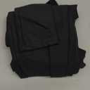 Women's Bodysuit Rompers Long Sleeve Jumpsuits Leotards One Piece Tummy Control Yoga Workout Outfits (Medium, Black)