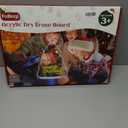 LED Drawing Board for Kids, Christmas Decorations Indoor Acrylic Light up Dry Erase Board LED Note Board 7 Colors, Lighted LED Message Glow Doodle Board Xmas Decor Gift Tree Home Holiday Kids Toy Gift