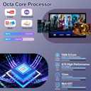 2025 Android 14 Tablet 22GB RAM 128GB ROM 1TB Expand, 10.1 inch 8000mAh Octa-Core Tablet with Keyboard & Mouse, HD IPS Display, 5G Wi-Fi, Bluetooth 5.0, GPS, Widevine L1, Split Screen -Metal Black