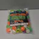 ArtCreativity Halloween Glow in the Dark Bouncing Balls, Bulk Pack of 72, 6 Halloween Theme Designs, 1.25 Inch High-Bounce Balls for Kids, Trick or Treat Giveaways, Party Favors and Goodie Bag Fillers