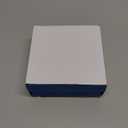 Crystal Dreidels for Hanukkah Glass Hanukkah Dreidel Collectibles with Rhinestone 3.2 Glass Paperweight for Gift (Set of 2 Blue and White)