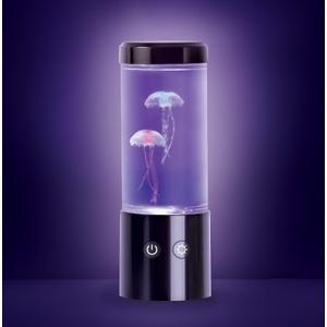 Merkury Innovations Jellyfish Night Light Lamp Motion & Multicolor Leds - Easy Mode Switching, USB Powered - 9"