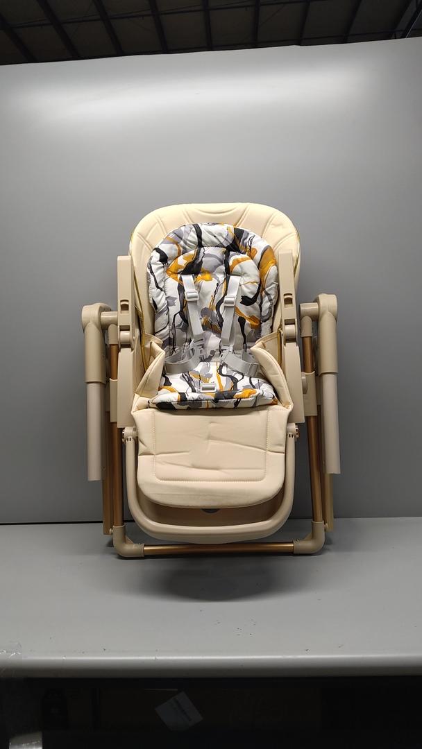 Foldable Baby High Chair - Beige