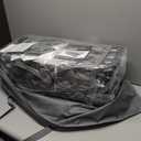 PATYWAGA Foldable Baby Playpen with Gate, Extra Large Collapsible Play Yard for Babies & Toddlers, Portable Travel Play Pen with Fence, Safe Activity Center for Indoor & Outdoor Use (59"×71" Grey)