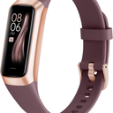 Fitness Tracker with Step Counter/Calories/Stopwatch, Activity Tracker, Health Tracker with Heart Rate Monitor, Sleep Tracker,1.10''AMOLED Touch Color Screen, Pedometer Watch for Women Men