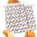 HAYRICH Beeswax Bread Bags 2 Pack for Homemade,Cotton Beeswax Bread Bag to Keep Fresh Sourdough