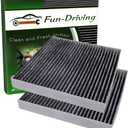 2 PCS FD285 Cabin Air Filter for Camry,Corolla,Corolla,Highlander,Prius,RAV4,Tundra,4Runner,Avalon,Replacement for CF10285,CP285,CP285