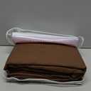 Mellanni Queen Sheets Set - 4 PC Iconic Collection Bedding - Hotel Luxury, Extra Soft, Cooling Bed Sheets - Wrinkle, Fade, Stain Resistant (Queen, Brown)
