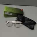 Smart Glasses for Women, AI Translation Bluetooth Glasses, Real-Time Translator, Open Ear Blue Light Filtering Lenses, Supports 165+ Languages, language translator for Traveling Learning(Clear)