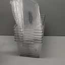 6 Pack Clear Stackable Storage Bins, Plastic Toy Organizers and Storage with Lids, Toy Bins for Kids Organizer, Storage Container for Organizing for Playroom, Toy Storage Organizer Holds Toys(6)