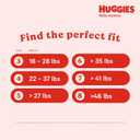 Huggies Little Movers Baby Diapers, Size 4 (22-37 lbs), 66 Ct