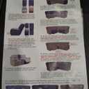 ALIECOM 100% Waterproof Sectional Recliner Couch Covers L Shape Printed Stretch Corner Reclining Sectional Sofa Cover Washable Pet Dog Recliner Slipcovers( blue and god)