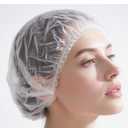 2 x 100PCS Disposable Shower Caps, Thick Plastic Waterproof Hair Bath Caps for Women Kids Girls. Hotel/Travel Essentials Accessories/Hair Salon Care Cleaning Supplies