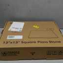 Unicook Pizza Stone 13 Inch, Cordierite Square Baking Stone for Ooni 12 Oven, Ideal for Making Crispy Crust Pizzas Bread and Cookies