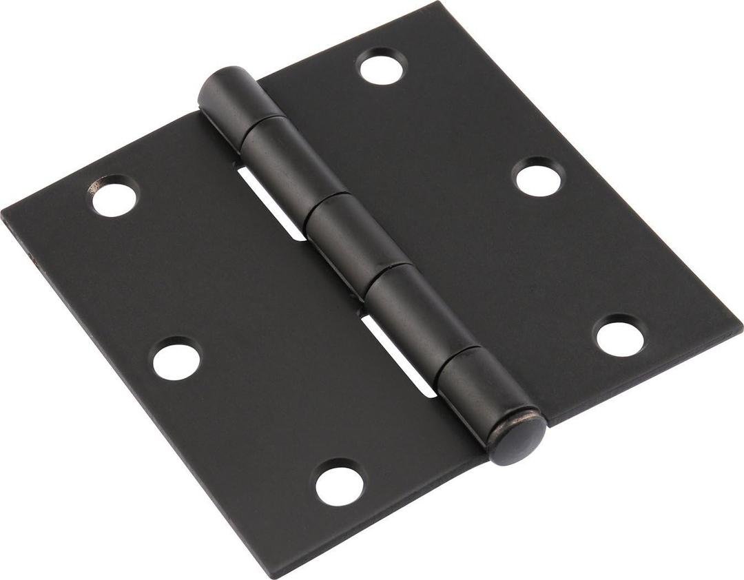 Hillman 3 1/2" Door Hinges 853580 Oil Rubbed Bronze 3-Pack
