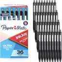 Paper Mate InkJoy 300RT Retractable Ballpoint Pens Medium Point (1.0mm) Black Pack of 36 Ideal for Office Supplies Journaling and Writing Accessories