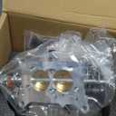 0-4412S Carburetor 500 CFM 2 Barrel 2300 Manual Choke Replacement for GMC CJ5 CJ7 J10 F100 F250