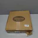 GENMOUS Woven Placemats Set of 10,12" Round Placemats Natural Water Hyacinth Boho Placemats, Farmhouse Rattan Chargers for Dinner Plates, Rustic Braided Wicker Table Mats for Dining Table, Home, Wedding