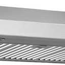 JOCO 36 Inch Under Cabinet Range Hood, 900 CFM Stainless Steel Kitchen Vent Hood, 4-Speed Knob Control C01-36K