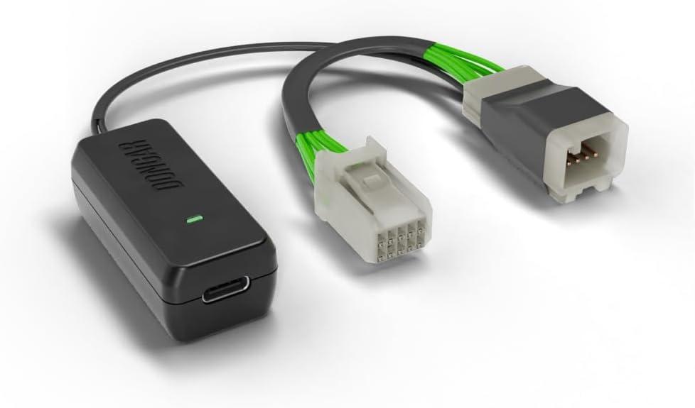 Dongar Dashcam Power Adapter (10-pin Type H) for Hyundai/Kia. Compatible with Select Models, EV6, and More. Connects to Rearview Mirror, Built-in USB Power Source, Easy to Install