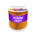 16Gauge Gold Aluminum Crafts Wire 154FT, for Jewelry Crafting, Gemstone Metal Coiling, Sculpting, Armature, Jewelry Making Beading Floral Soft DIY Metal Craft Art Wires Colored and Soft