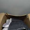 8x10 Area Rug for Living Room, Grey Black Abstract Geometric Area Rugs, Washable Soft Modern Floor Carpet for Indoor Decor, Low Pile Non-Slip Contemporary Square Rug Mat for Bedroom