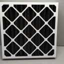 Nordic Pure 20x20x4 (19_1/2 x 19_1/2 x 3_5/8) Pleated Air Filter MERV 12 Plus Carbon 6 Pack