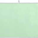 Mint Green Dish Drying Mat for Kitchen Counter Green Drying Mats Ultra Absorbent Reversible Microfiber Kitchen Countertop Protector Dishes Pad Large18x24 inch