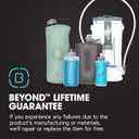 HydraPak Stow Collapsible Water Bottle 350ml, 500ml, 1L Ultralight, Leak-Proof, BPA-Free, Filter Compatible Travel & Hiking Flask