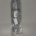 Yunsailing 20 Pcs Christmas Artificial Glitter Berry Stem Ornaments 17 Inch Fake Long Branch Tree Picks Flowers for Tall Vase Xmas Wedding Party Decoration(Silver)