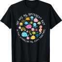 We Are Different But In This School We All Swim Together T-Shirt, XL