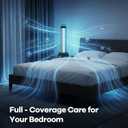 Home Disinfection Device, Dust Mites Remover, 40W UVC Light Sanitizer, UV Disinfection Lamp, Ultraviolet Sanitizer for Home, Room & Kitchen, Ultraviolet Light with 3 Speed Timings