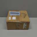 vicrays Ceramic Square Plates Set of 6 - Porcelain 8 inch Dinner Plates for Salad Dessert Appetizer Bread - Microwave Oven and Dishwasher Safe - Blue