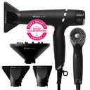 FHI Heat Innovator Pro Power Speed Professional Hair Dryer with Diffuser - Advanced Ionic Technology, Quick-Dry Blow Dryer, Cool Shot Button, Quiet Operation, Lightweight, for All Hair Types
