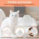 Heavy Duty Cat Litter Box Liners for Fsitego & Fumoi Automatic Litter Boxes, Extra Thick Self-Cleaning Litter Box Bags for cumrigel litter bags, Cat Litter Bags with Drawstring and Leakproof (20 Count (Pack of 4))