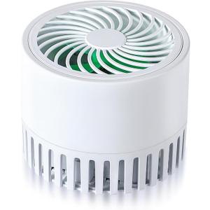 RV Refrigerator Fan, Low Noise, 3000 RPM Motor for Efficient Circulation of Internal RV Fridge Cold Air, Longer Food Preservation Time,Easy On/Off Switch (Excluding Batteries) (White)