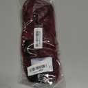 Clip in Hair Extensions Burgundy 14'' Long Invisible Synthetic Fake Hair Extensions 4PCS Soft Natural Clips on Hair Extension Ins Clip in Hairpieces for Women Party Daily Use 5Oz (BUG)