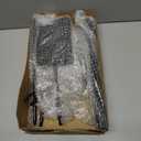 Fire Beauty Fireplace Tools Set 4 Pieces Black Wrought Iron Fire Tool Set for Outdoor/Indoor Include Poker, Shovel, Brush and Stand Accessories Set