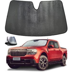 Windshield Sun Shade for Ford Maverick 2022-2024 - 5-Layer Bubble Foldable Front Window Shade Sun Visor Accessories - Blocks Heat & UV Rays​​