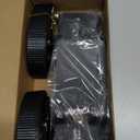 2PCS Propane Tank HolderOxygen Tank HolderNitrogen Gas Cylinder Holder, with 6.6ft Ratchet Strap and Screws Suitable for rv Propane Tank HolderCylinder Wall Mounted Bracket (Black)