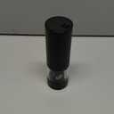 Electric Pepper or Salt Grinder,Adjustable Coarseness Salt & Pepper Mill,With LED Light,Easy to Clean,Battery Powered,One Handed Operation,Kitchen Essential1 pack/black