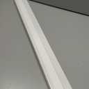 BlindsAvenue Cellular Honeycomb Cordless Shade, 9/16" Single Cell, Light Filtering, White, Size: 27.5" W x 72" H